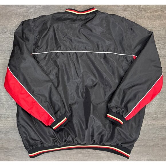 Minnesota Wild NHL Hockey Pullover V Neck Windbreaker Mens 3XL Reversible Jacket - Picture 9 of 9